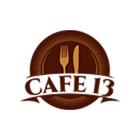 Café 13 Bathgate logo